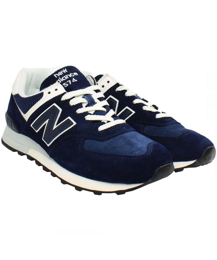 New Balance 574 Classic Mens Navy Trainers - Blue - Size UK 6.5